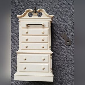 Park Sherman Vintage High Boy Dollhouse Replica Magic Bank With Key